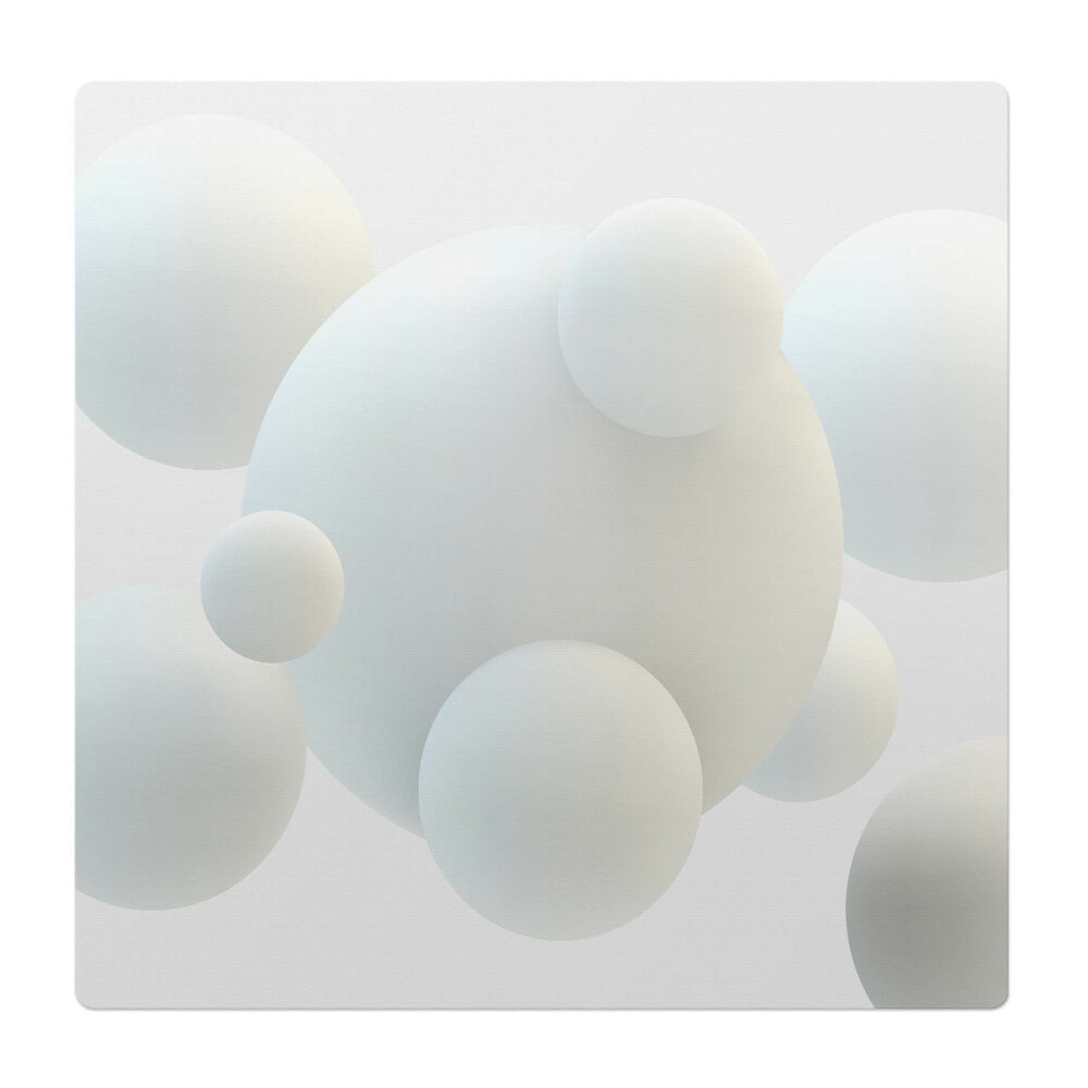 Podložka pod kolieskovú stoličku Pastelové 3D gule