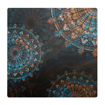 Podložka pod stoličku Geometrické mandaly