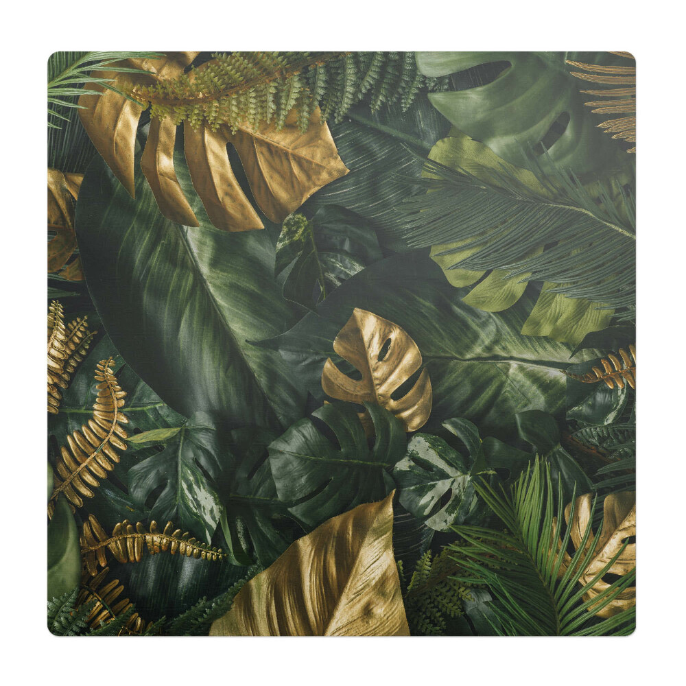 Podložka pod kolieskovú stoličku Tropické listy