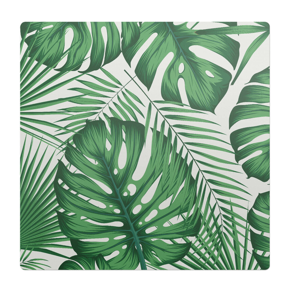 Podložka pod kolieskovú stoličku Tropické listy