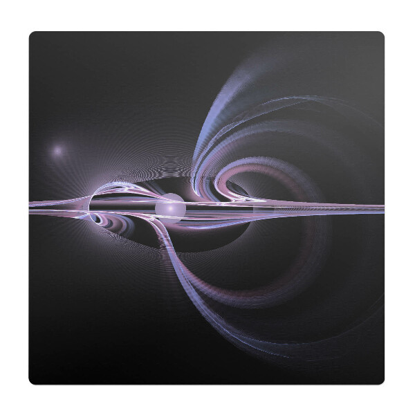 Podložka pod kolieskovú stoličku Fraktálna špirála