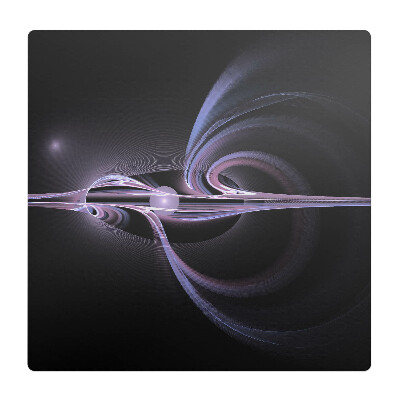 Podložka pod kolieskovú stoličku Fraktálna špirála