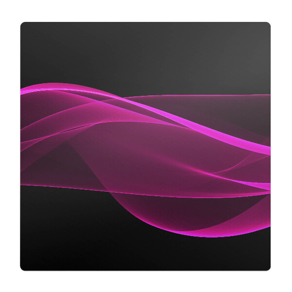 Podložka pod stoličku na kolieskach Vlnité čiary