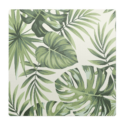 Podložka pod kolieskovú stoličku Tropické listy