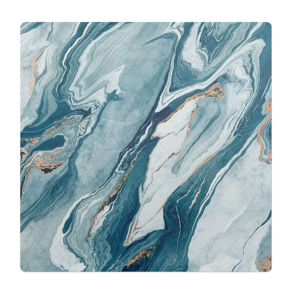 Podložka pod stoličku na kolieskach Mramorové vlny