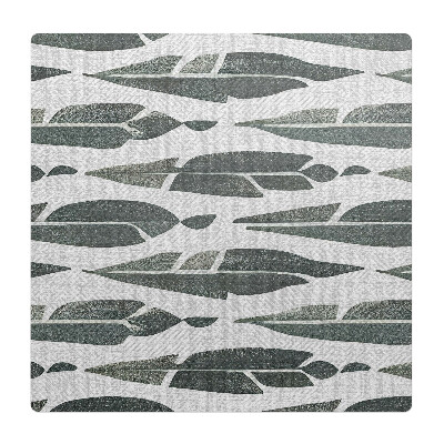 Podložka pod stoličku Abstraktné listy