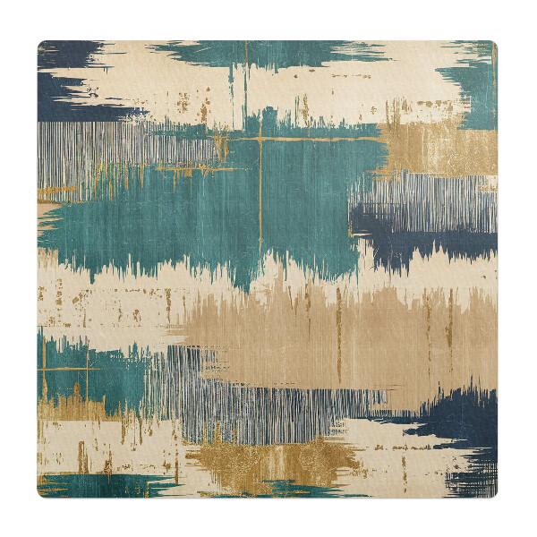 Podložka pod kolieskovú stoličku Abstraktné ťahy