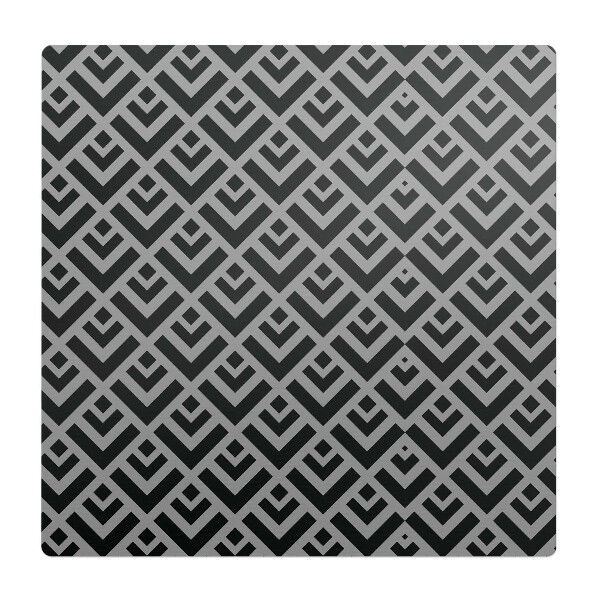 Podložka pod stoličku Geometrický retro vzor