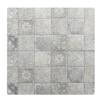 Podložka pod kolieskovú stoličku Dlaždice s ornamentom