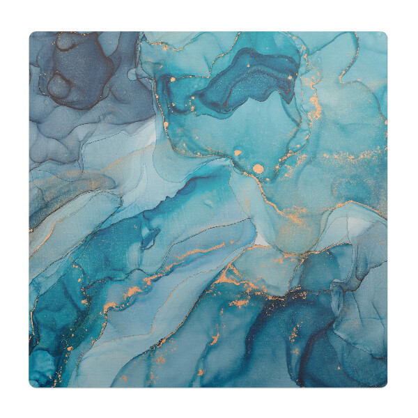 Podložka pod kolieskovú stoličku Abstraktný oceán