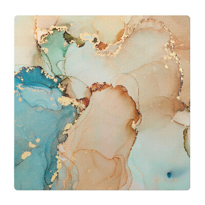 Podložka pod stoličku na kolieskach Abstraktný akvarel