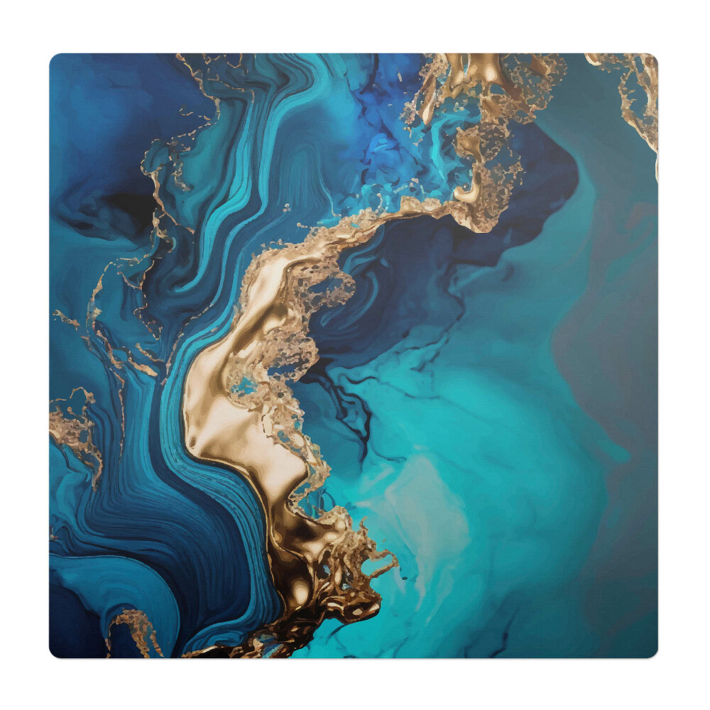 Podložka pod stoličku na kolieskach Abstraktná vlna