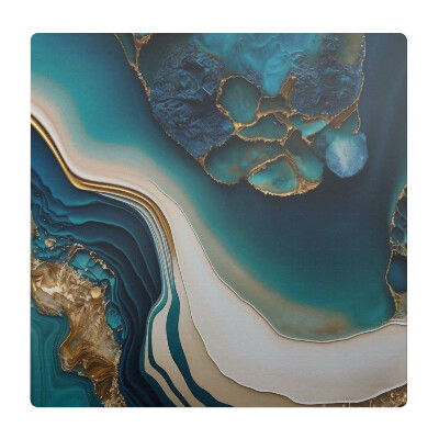 Podložka pod stoličku Abstraktná vlna