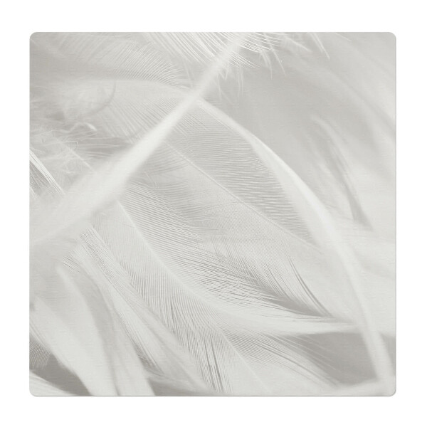 Podložka pod stoličku Jemné pierka