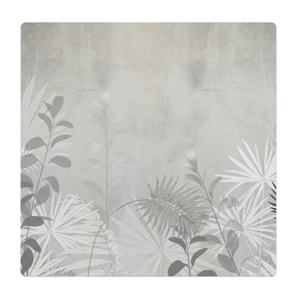 Podložka pod stoličku Pozadie listov rastlín