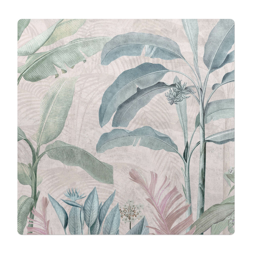 Podložka pod stoličku Exotické listy