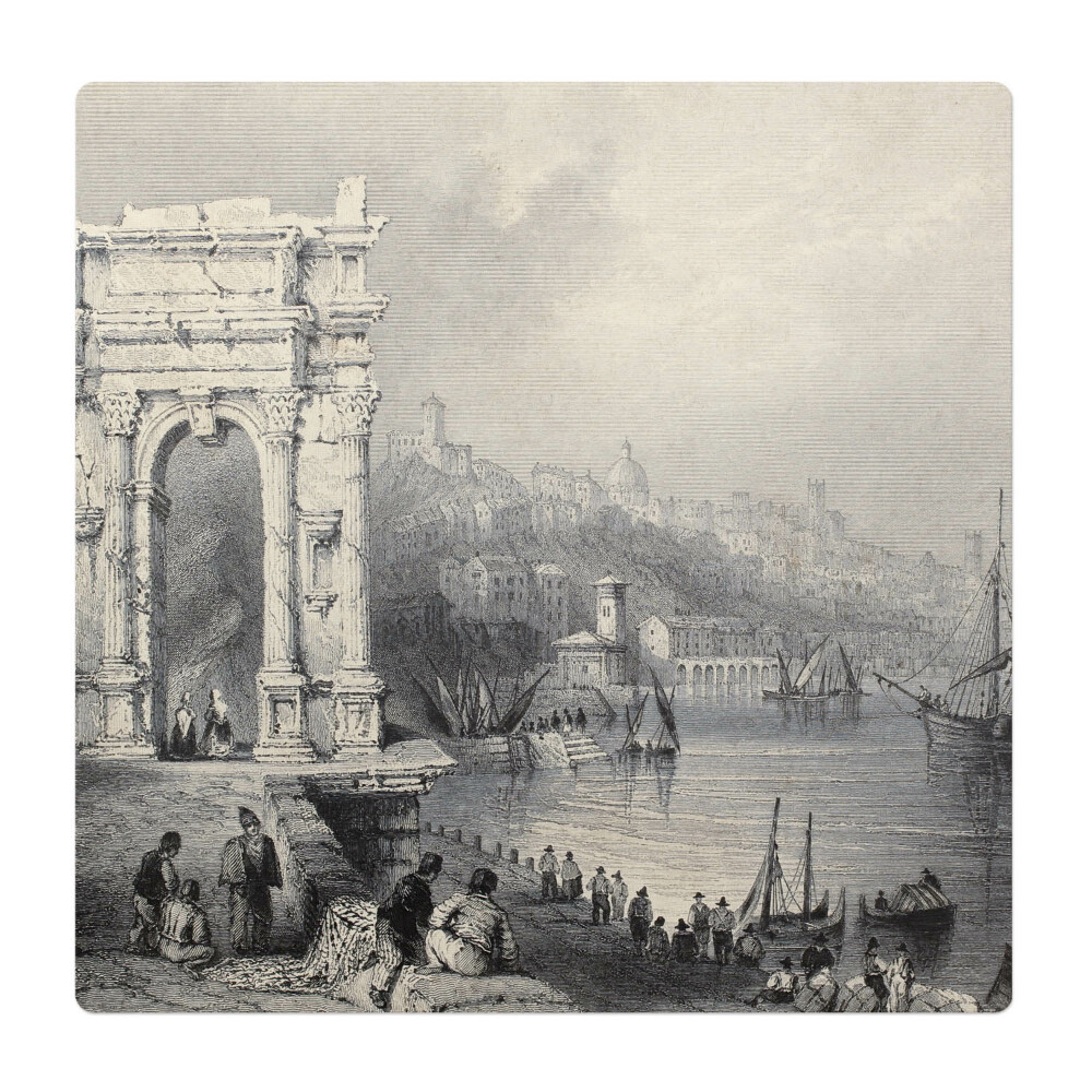 Podložka pod kolieskovú stoličku Staroveká brána a prístav