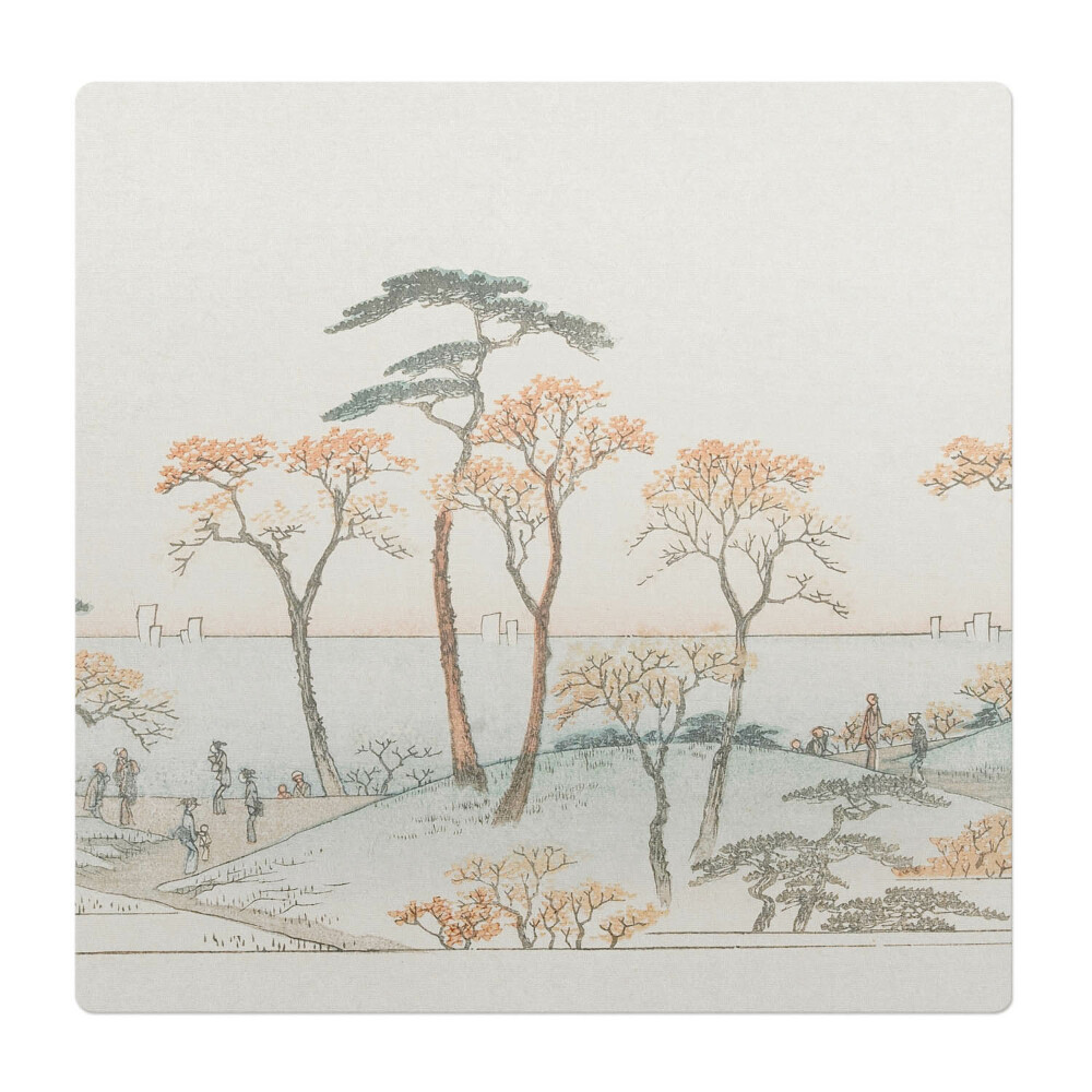 Podložka pod kolieskovú stoličku Stromy pri vode