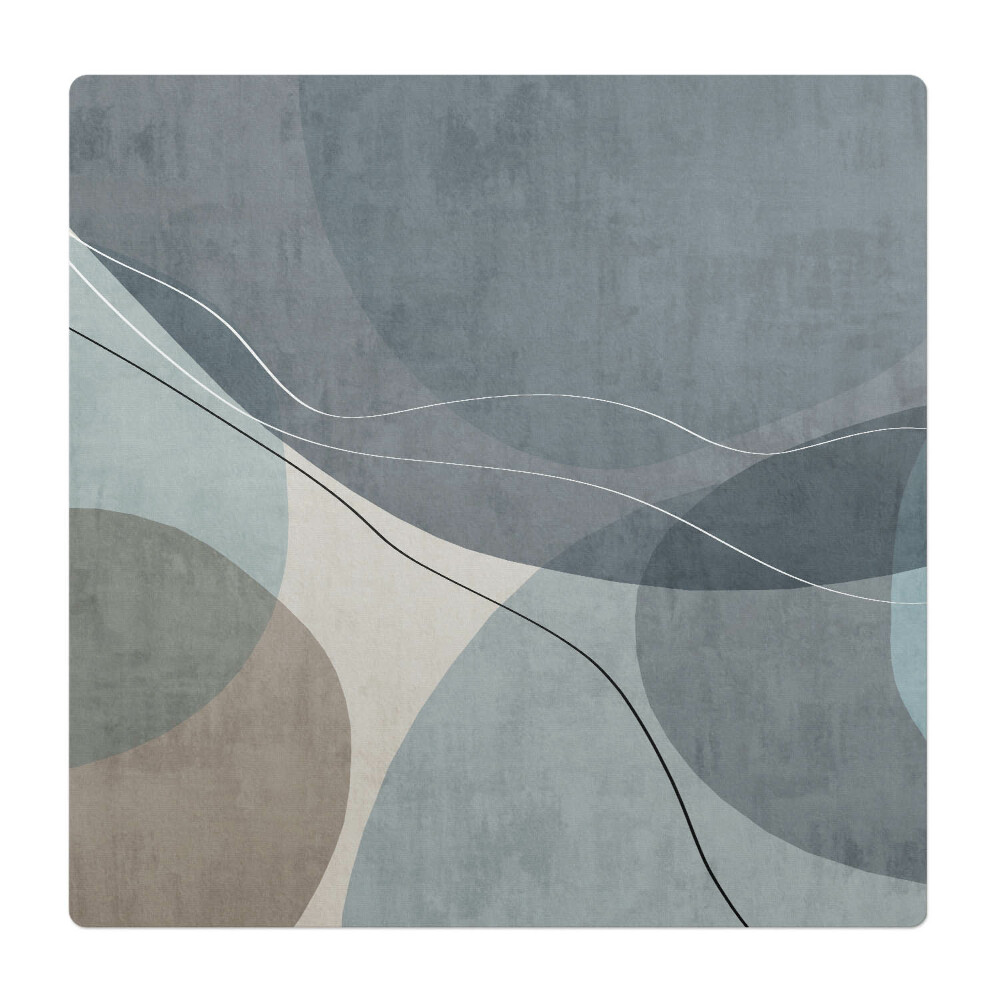 Podložka pod stoličku na kolieskach Abstraktné vlny