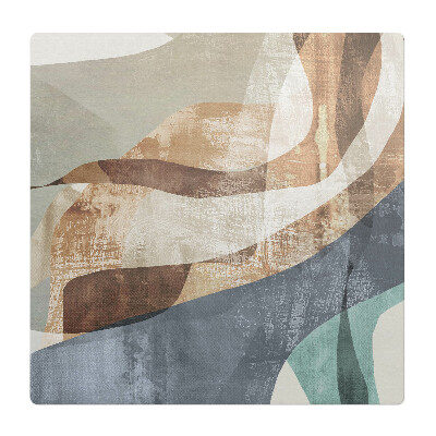 Podložka pod stoličku Abstraktné vlny