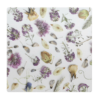 Podložka pod stoličku Hádanka so sušenými kvetmi