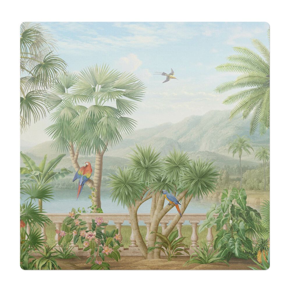 Podložka pod kolieskovú stoličku Tropická krajina