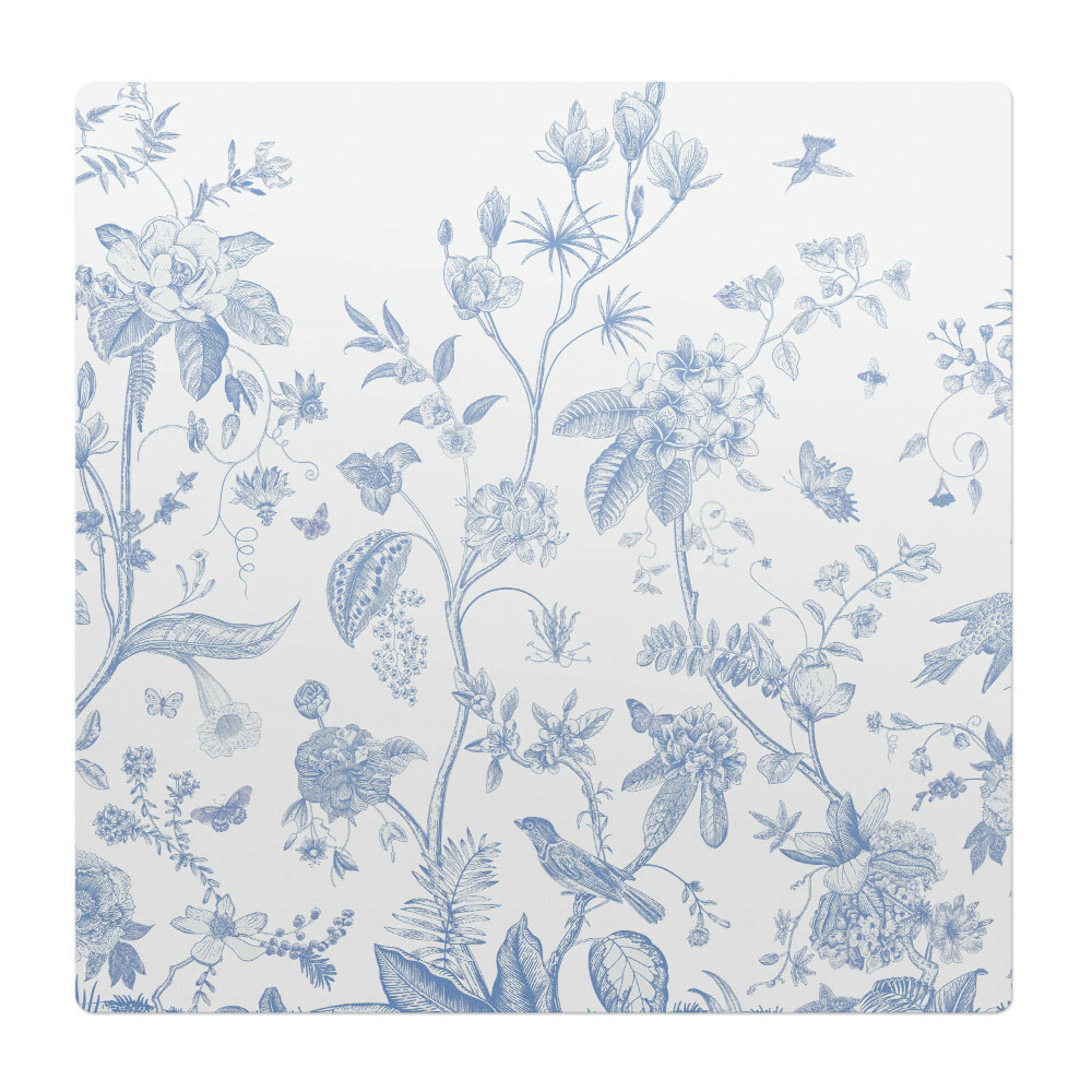 Podložka pod stoličku Vintage kvetinový vzor