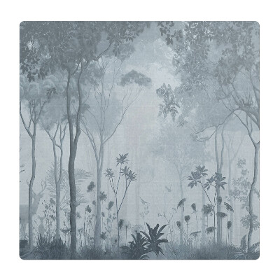 Podložka pod stoličku na kolieskach Lesná hmla