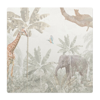 Podložka pod stoličku Exotická džungľa