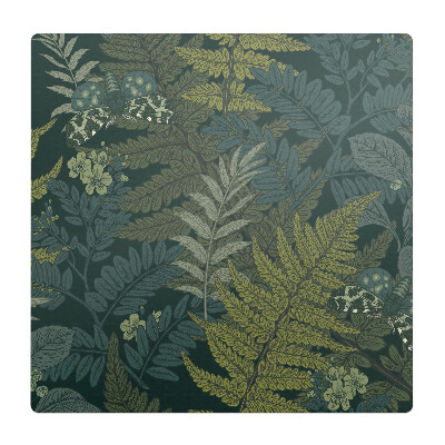 Podložka pod stoličku Lesné listy a motýle