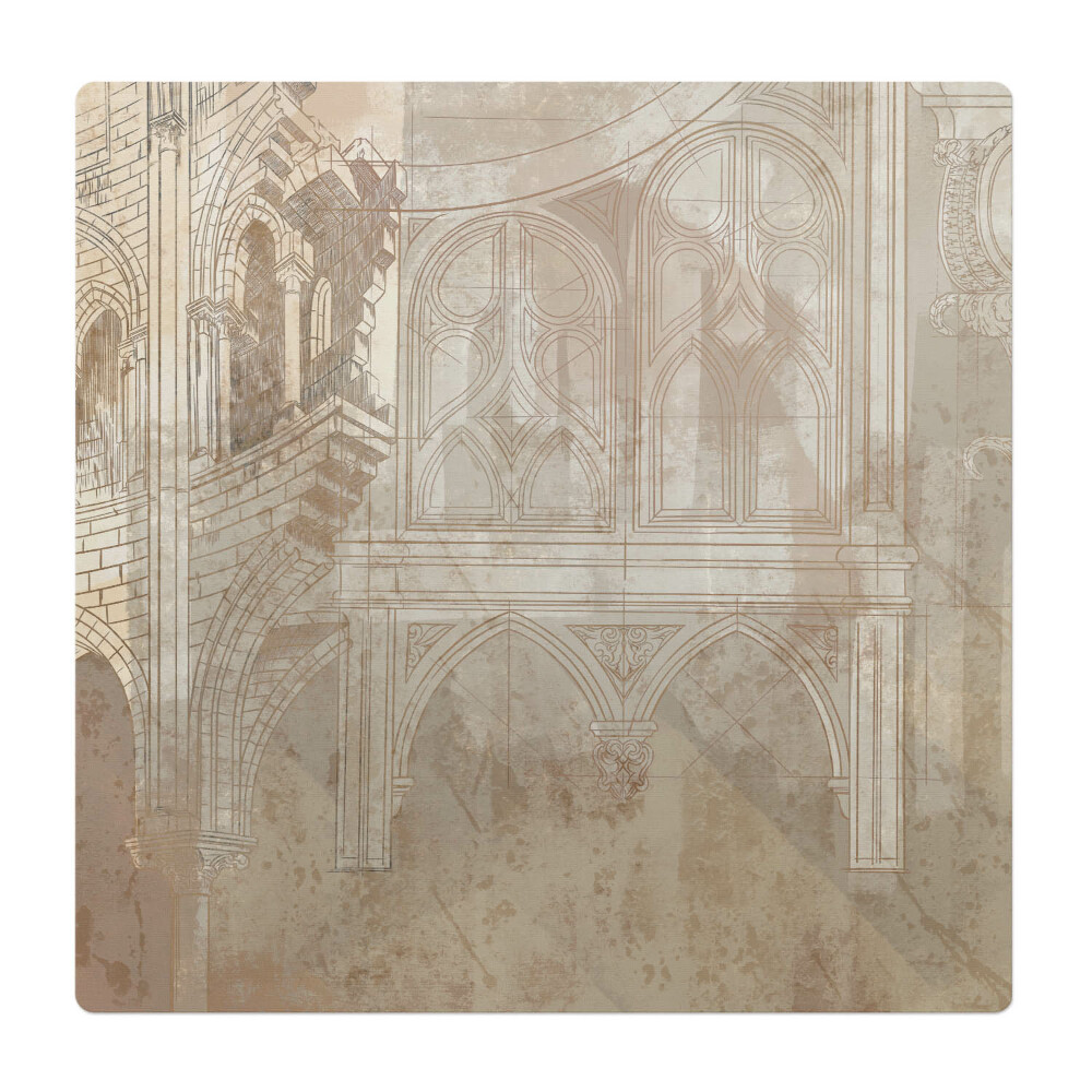 Podložka pod kolieskovú stoličku Gotická architektúra