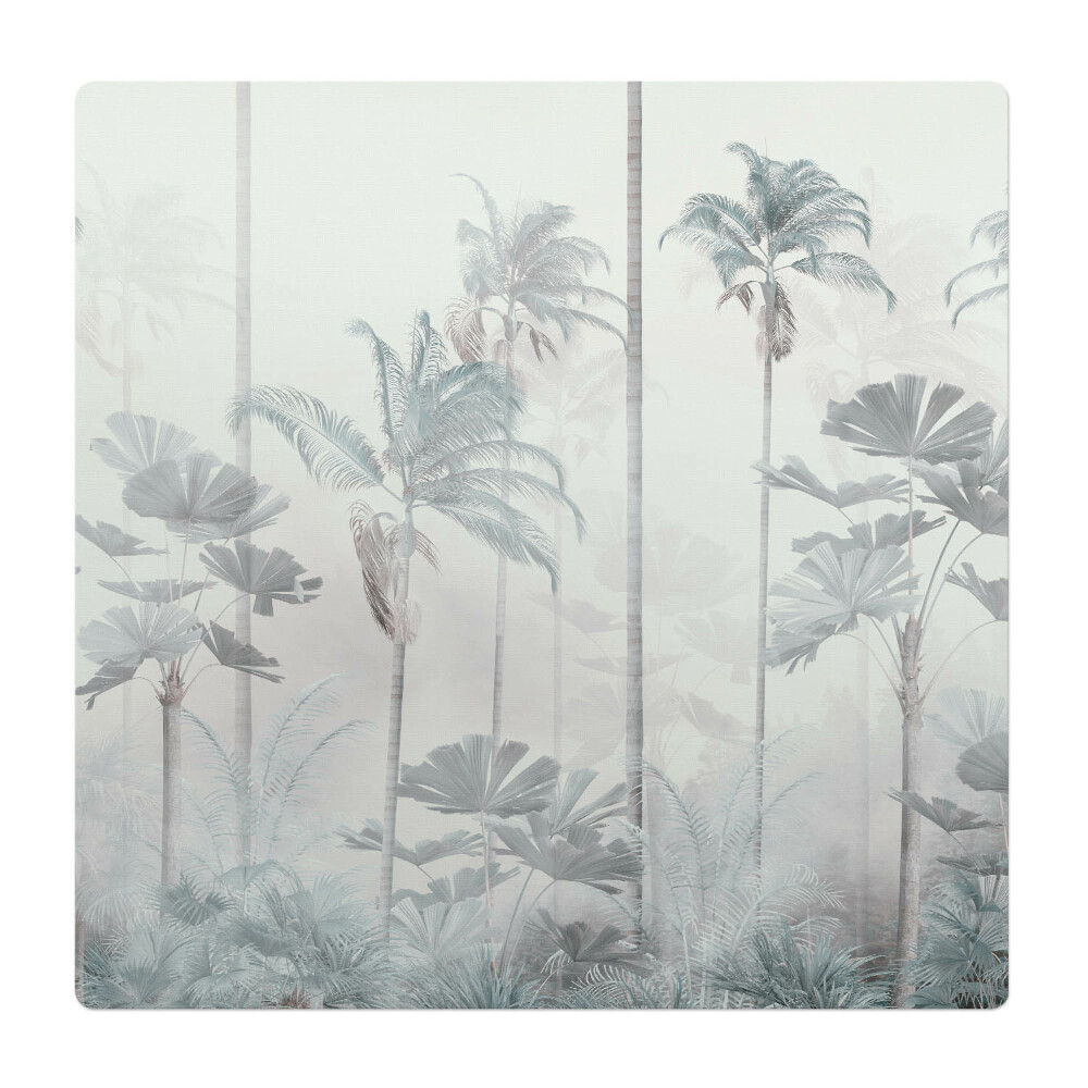 Podložka pod stoličku na kolieskach Jemná džungľa