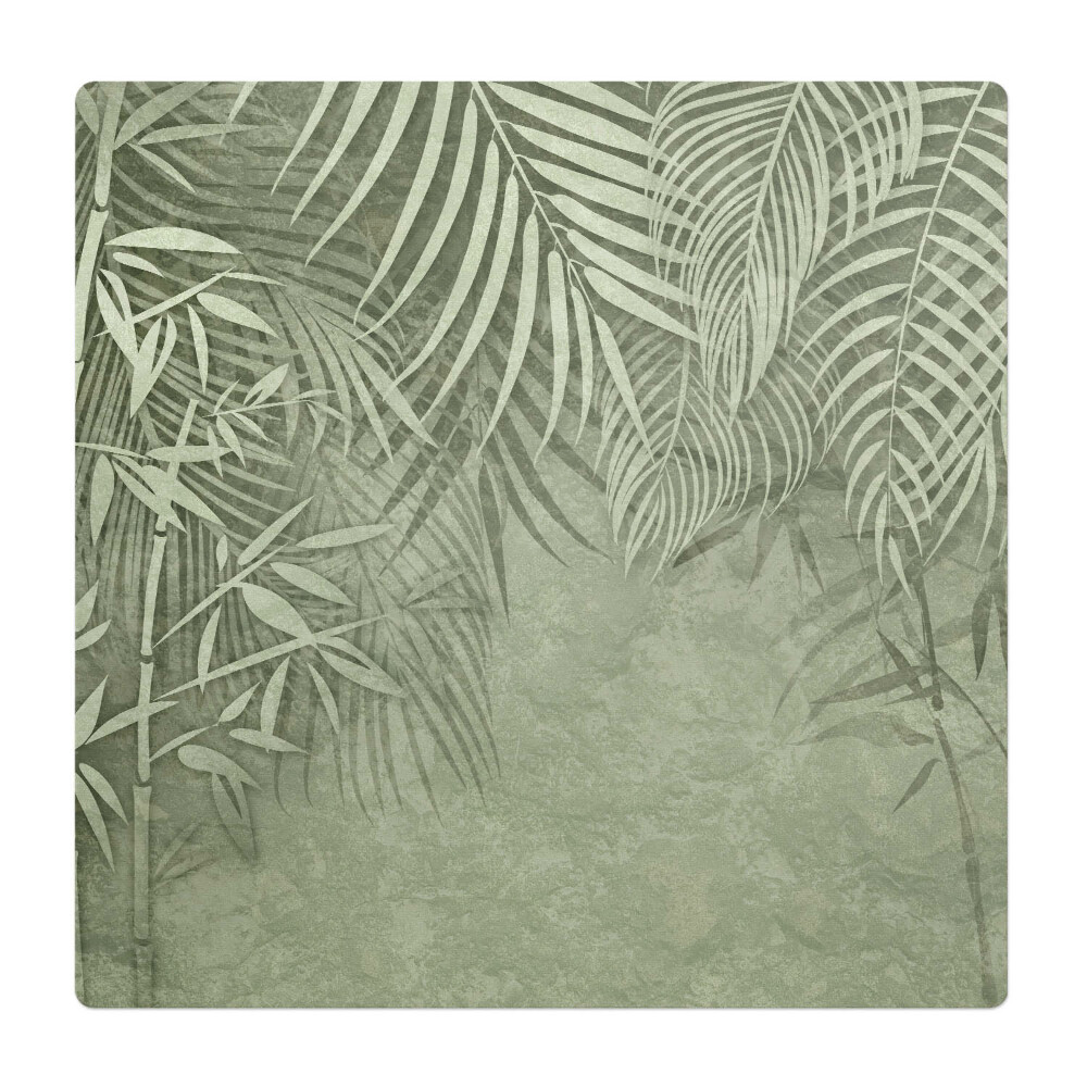 Podložka pod kolieskovú stoličku Tropické listy