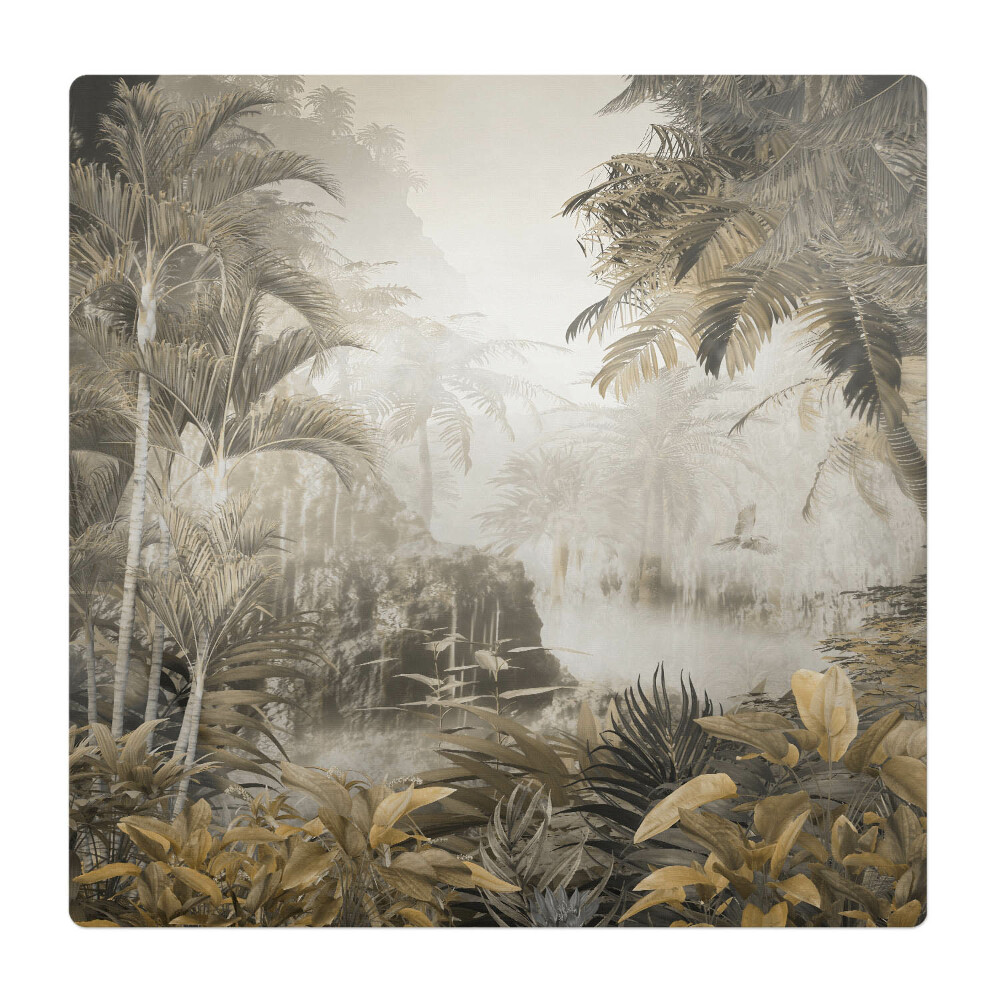 Podložka pod stoličku na kolieskach Tropická džungľa