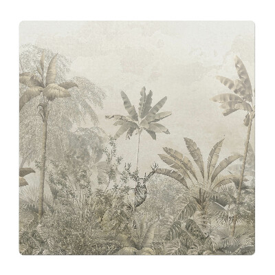 Podložka pod stoličku Tropický les s jeleňmi