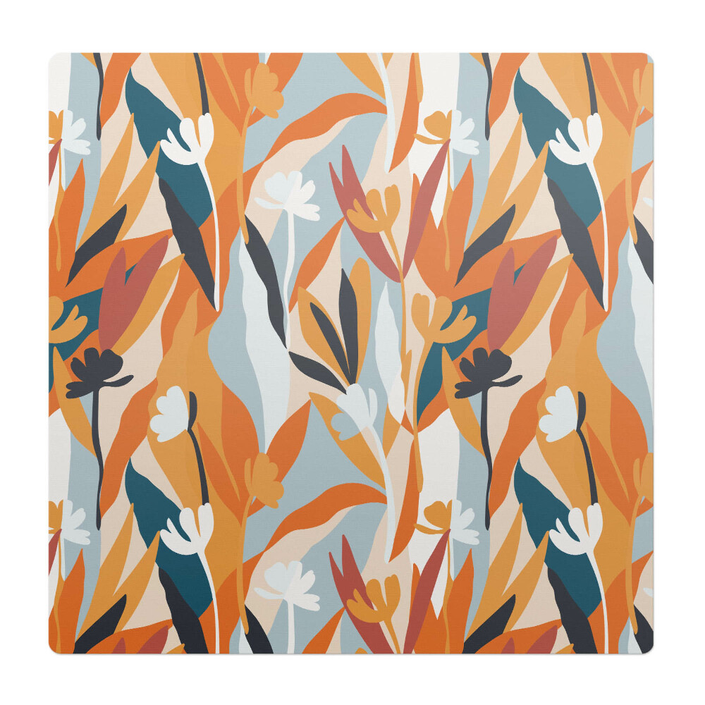 Podložka pod stoličku Abstraktné listy