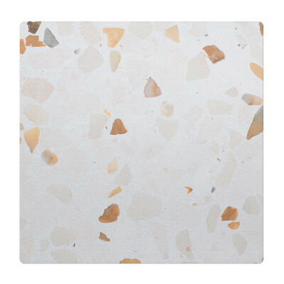 Podložka pod stoličku Terrazzo v pastelových farbách