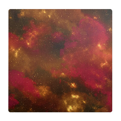 Podložka pod stoličku na kolieskach Kozmická hmlovina