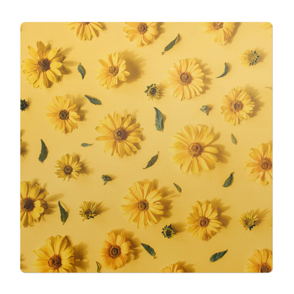 Podložka pod stoličku Kvety na pozadí