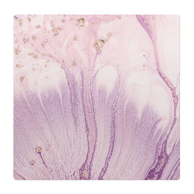 Podložka pod stoličku Mramorový kvetinový vzor