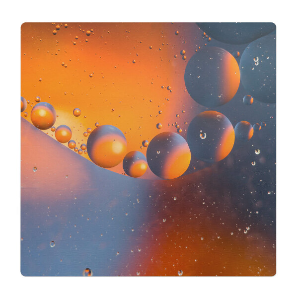 Podložka pod kolieskovú stoličku Abstraktné bubliny