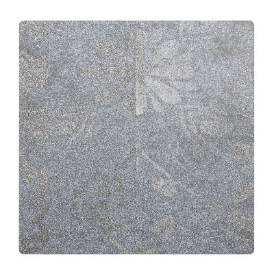 Podložka pod stoličku na kolieskach Kvetinový ornament