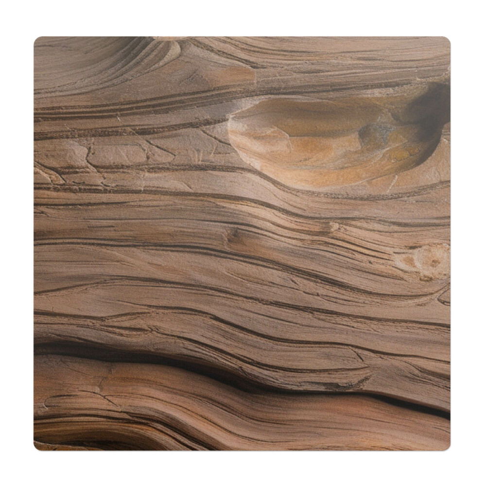 Podložka pod stoličku na kolieskach Drevené zrná prírody