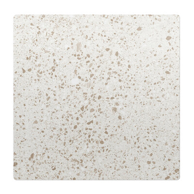 Podložka pod kolieskovú stoličku Svetlé terazzové bodky