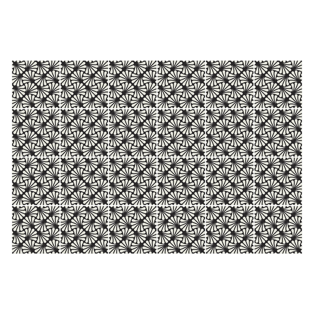 Samolepky na kachličky Štýlové rastlinné motívy