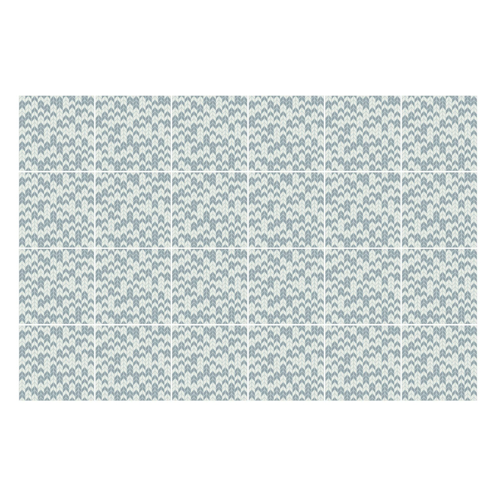 Samolepky na kachličky Vlny v jemnom aranžmáne