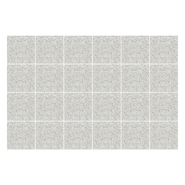 Samolepky na kachličky Vlny a špirály v pohybe