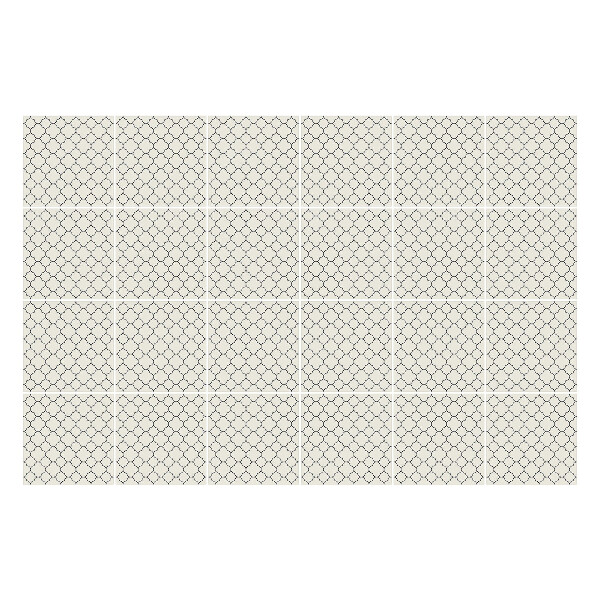 Samolepky na obklady Šesťhranné motívy v mriežke