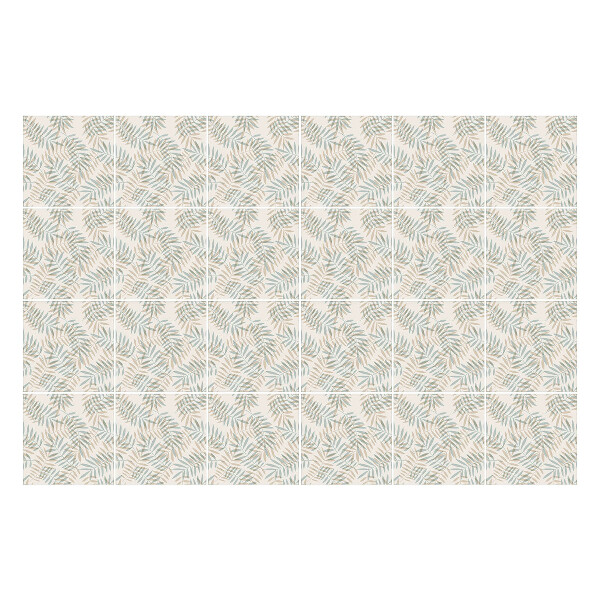 Samolepky na obklady Listy v jemnom usporiadaní