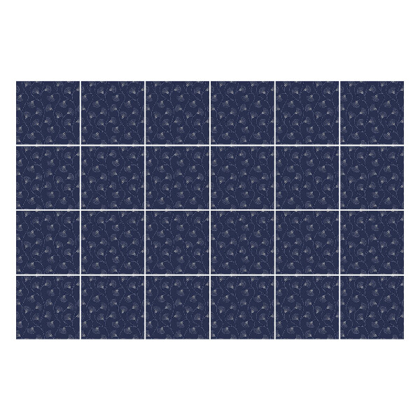 Samolepky na obklady Vlny s listami